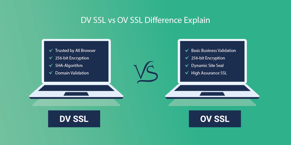 DV SSL vs OV SSL Certificates