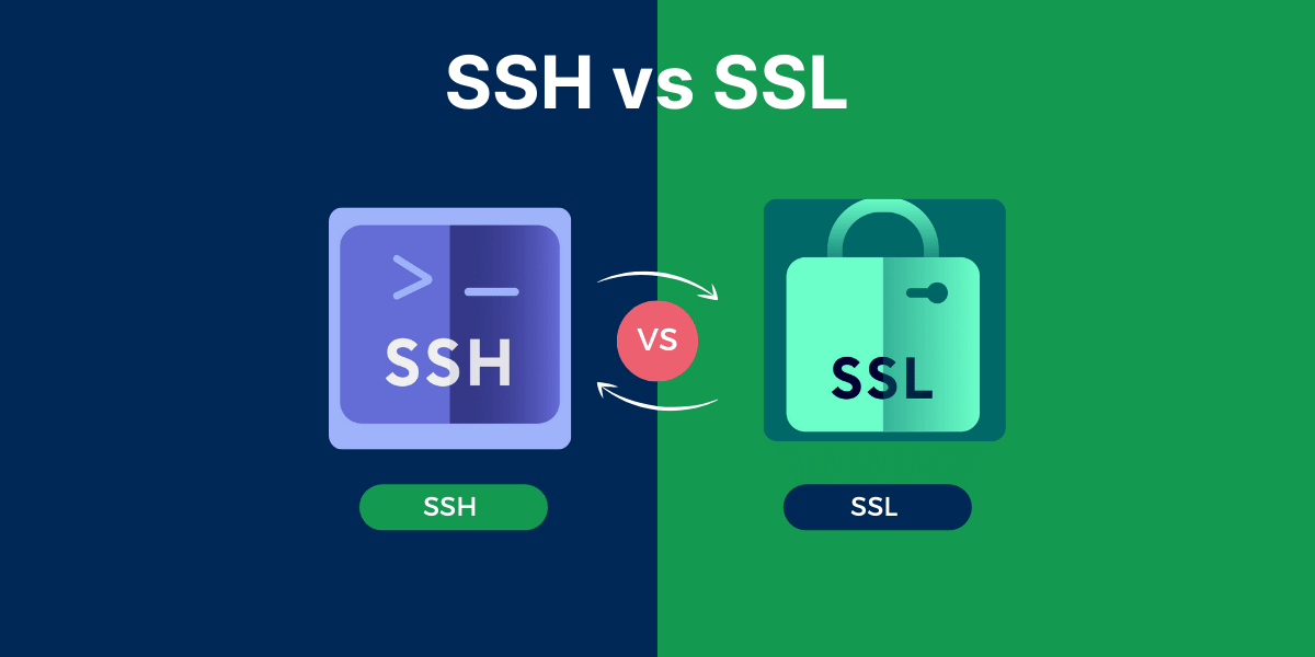SSH vs SSL