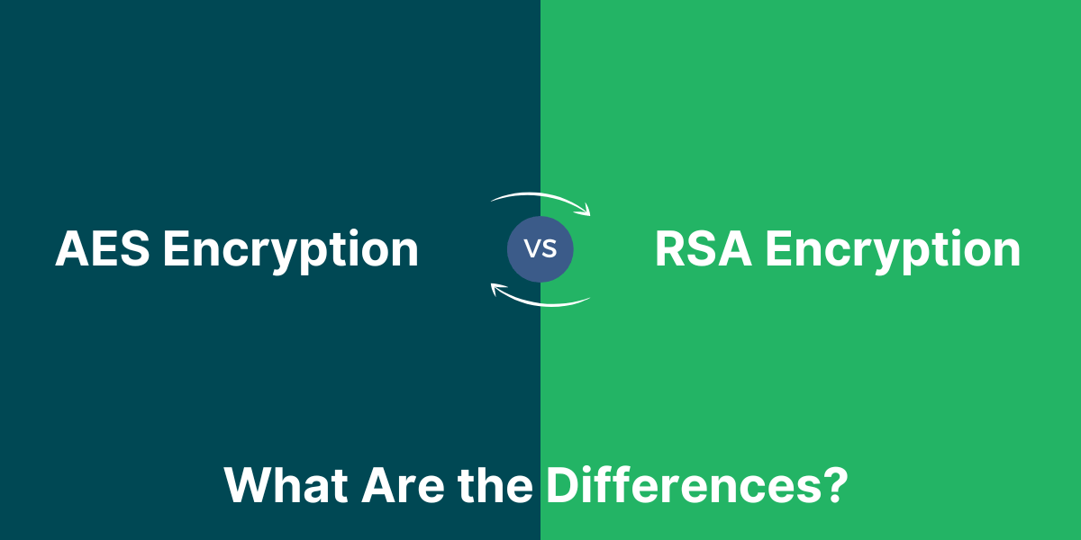 AES Encryption vs RSA Encryption