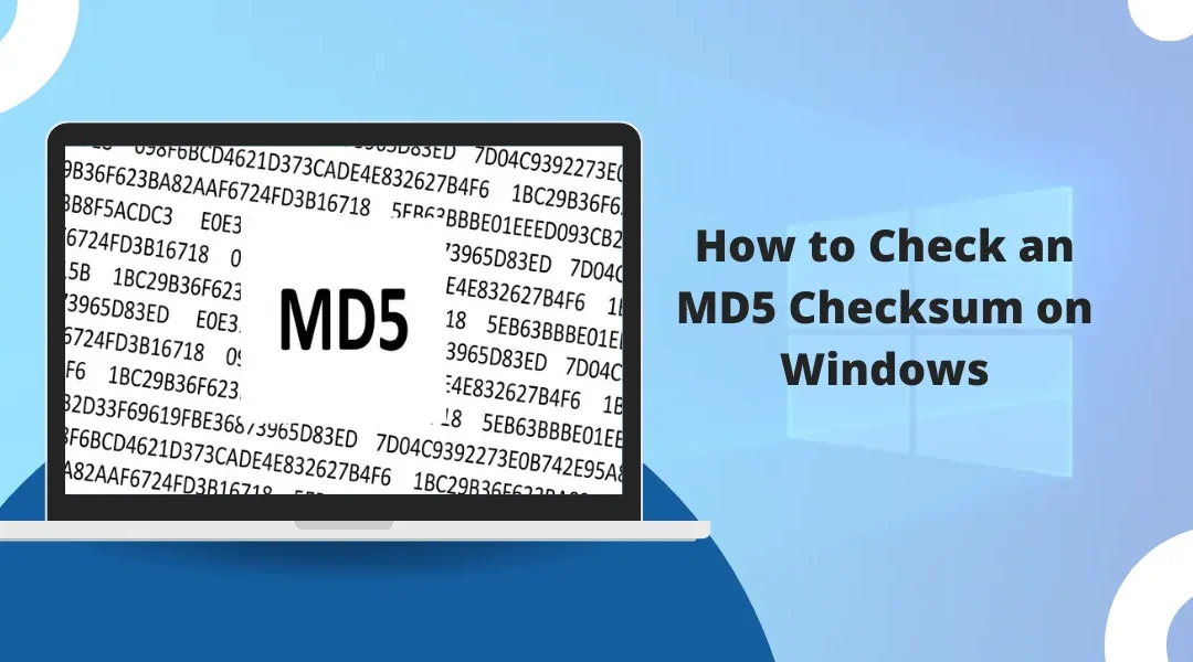 Check MD5 Checksum on Windows with Simple Ways