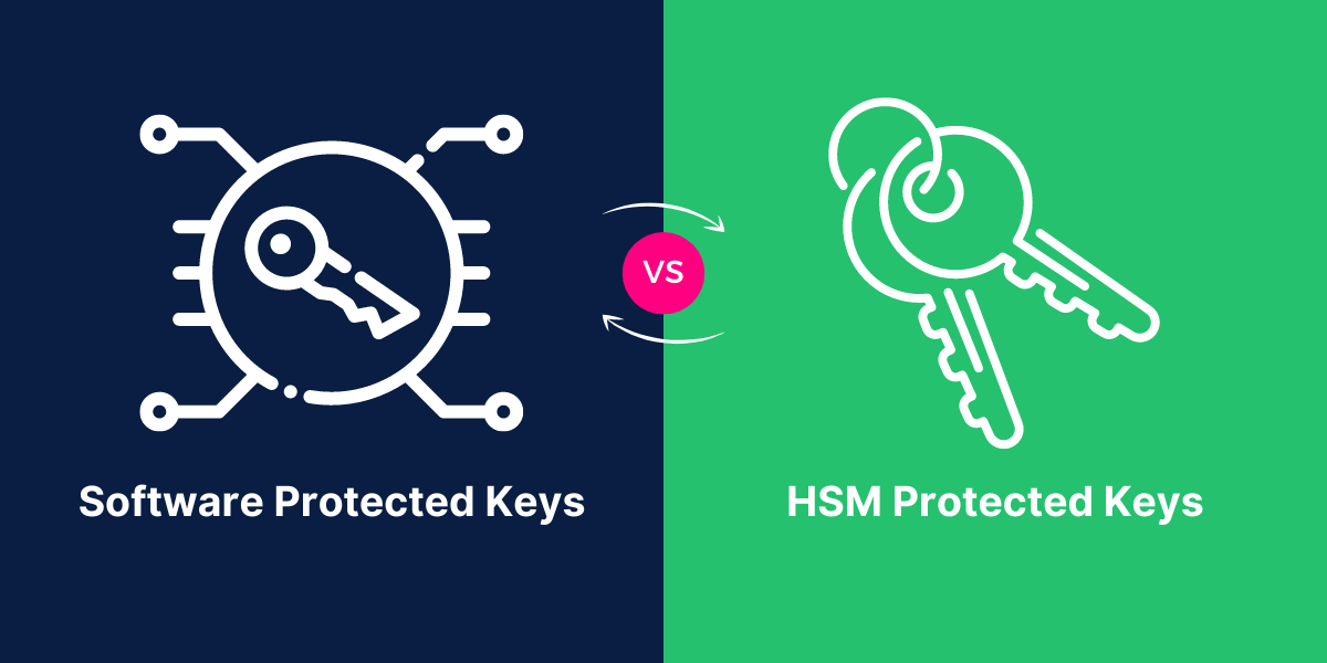 Software Protected vs HSM Protected Keys