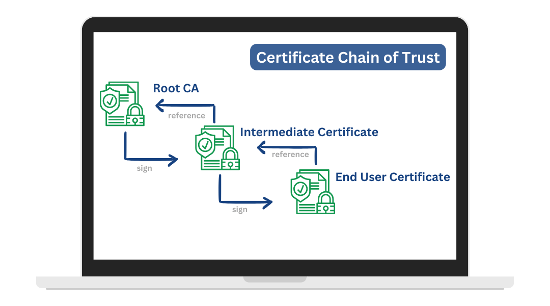 What is the Certificate Chain of Trust?