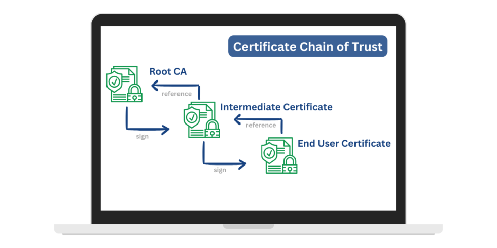What is the Certificate Chain of Trust?