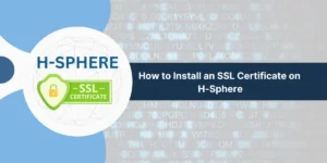 Install SSL Certificate on H-Sphere
