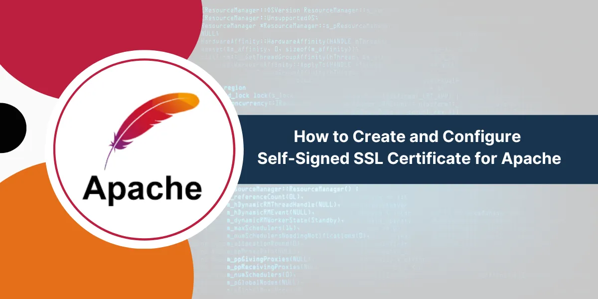 Self-Signed SSL Certificate for Apache