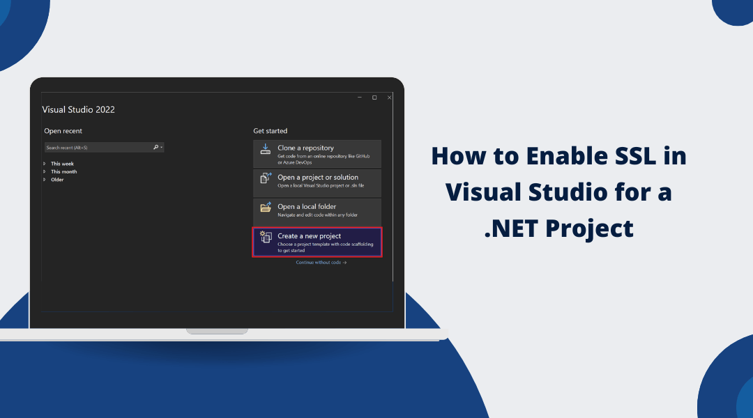 How to Enable SSL in Visual Studio for a .NET Project