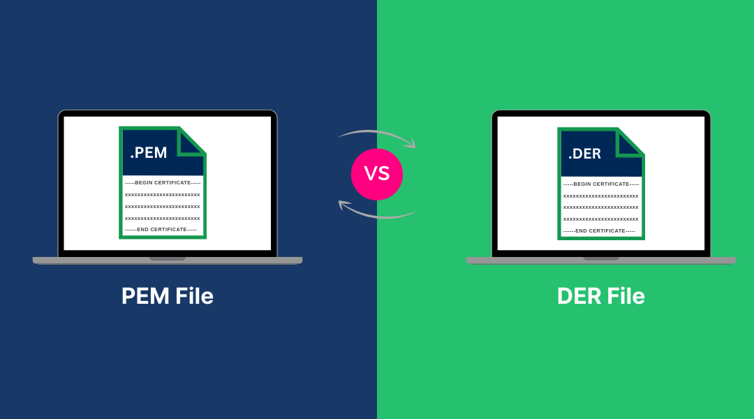 What is the Difference Between .pem and .der Files?