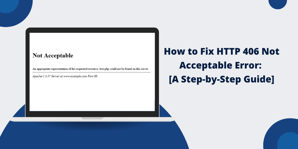 Fix HTTP 406 Not Acceptable Error