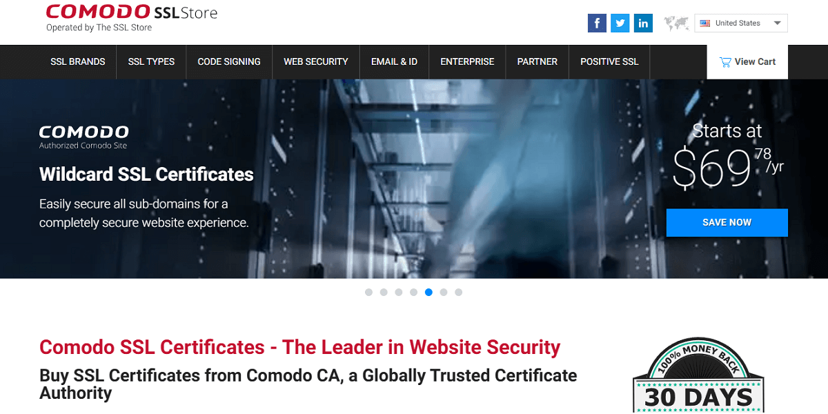 ComodoSSLStore Wildcard SSL Certificate