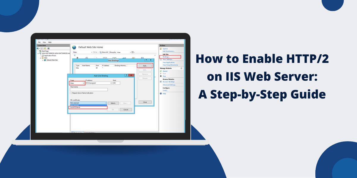 Enable HTTP/2 on IIS Web Server