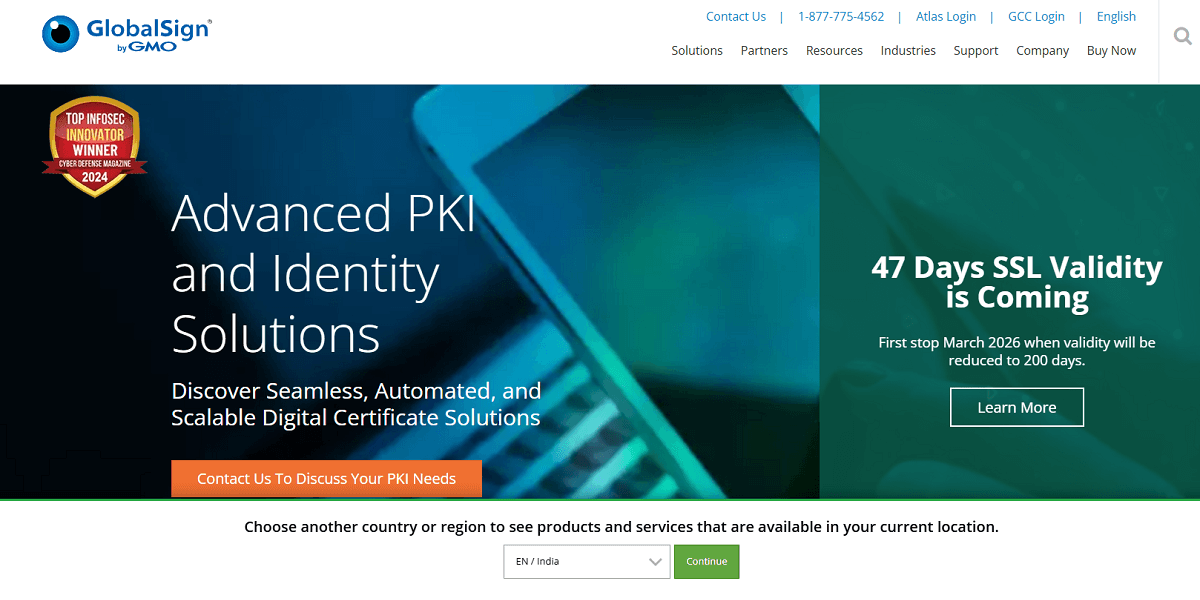 GlobalSign Wildcard SSL Certificate