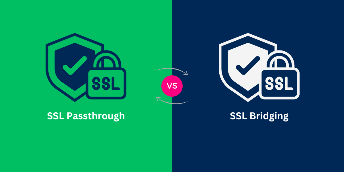 SSL Passthrough vs SSL Bridging