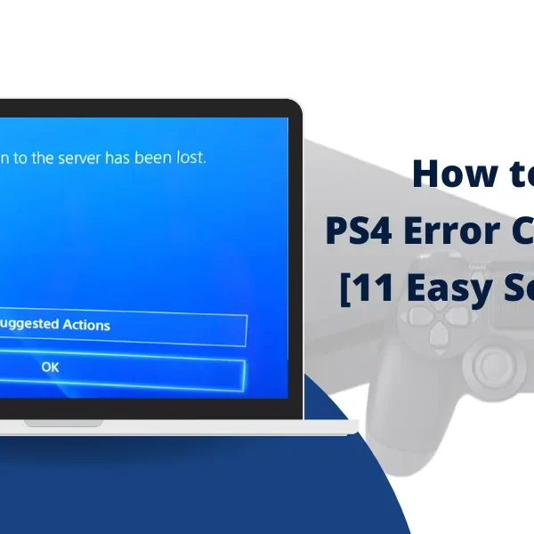 その他 Part 2 How to Fix PS4 Error CE-34861-2 [11 Easy Solutions]
