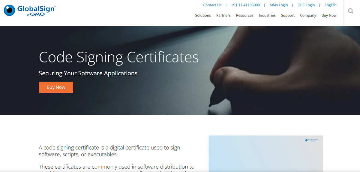 Globalsign Code Signing
