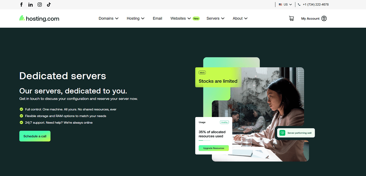 Hosting.com Dedicated Servers