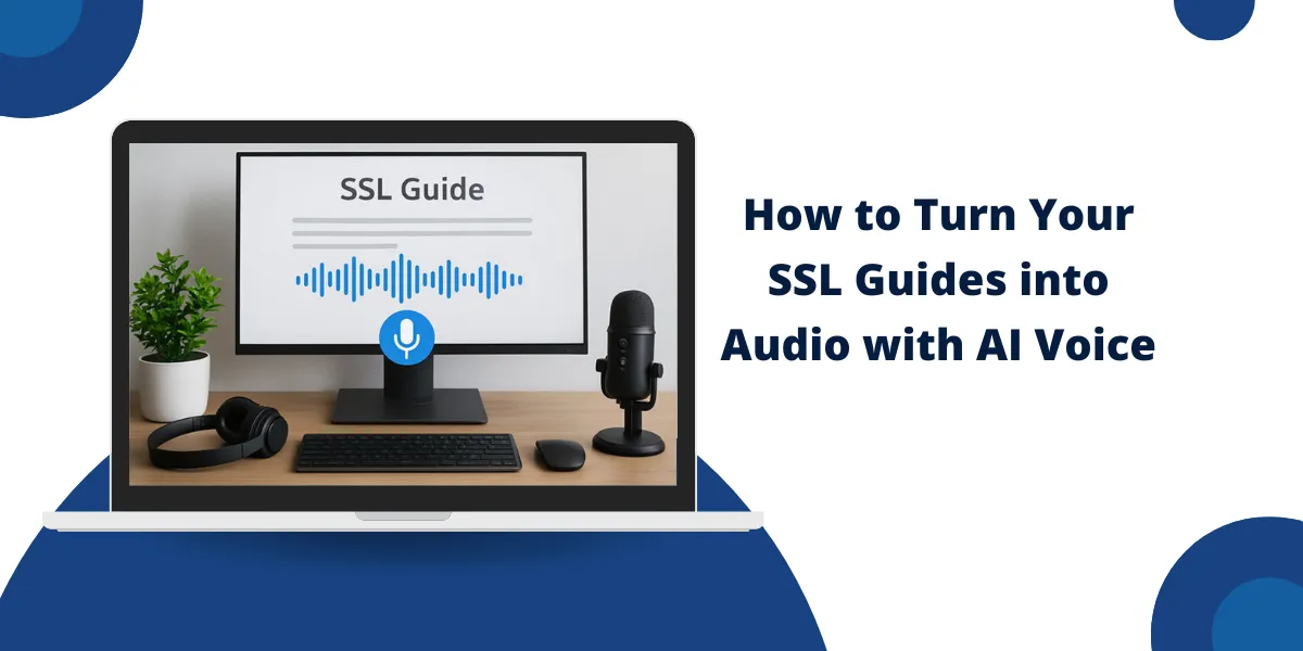 SSL Guides into Audio With AI Voice
