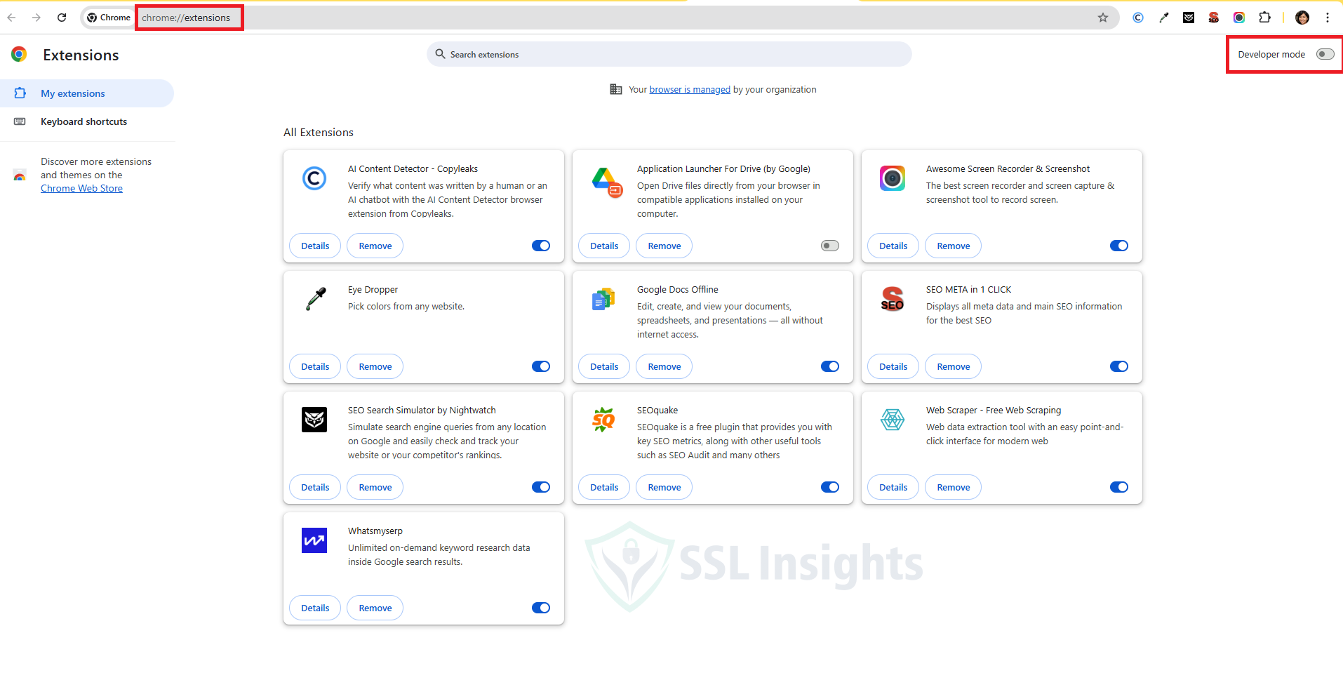 Google Chrome Extensions