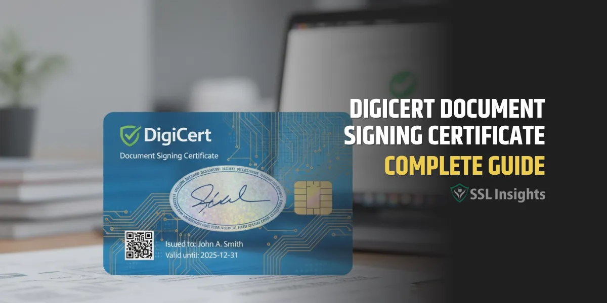 DigiCert Document Signing Certificate