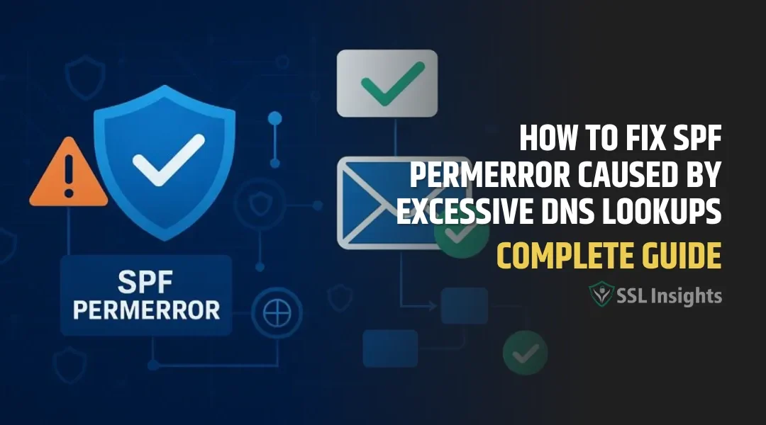 How To Overcome SPF Permerror Due To Too Many DNS Lookups
