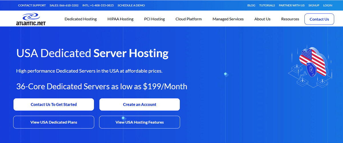 Atlantic.Net Dedicated Server Hosting