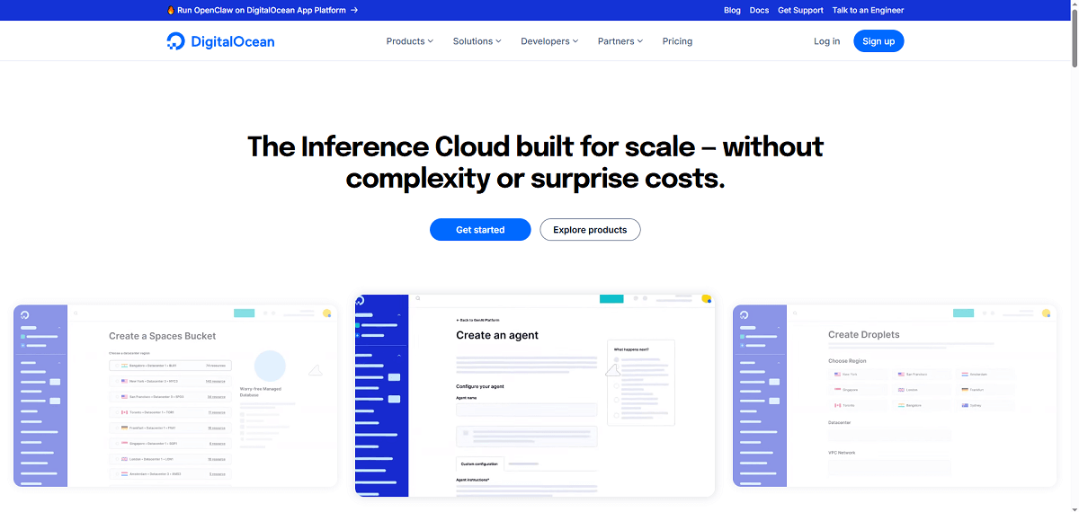 DigitalOcean Cloud Hosting DigitalOcean Cloud Hosting