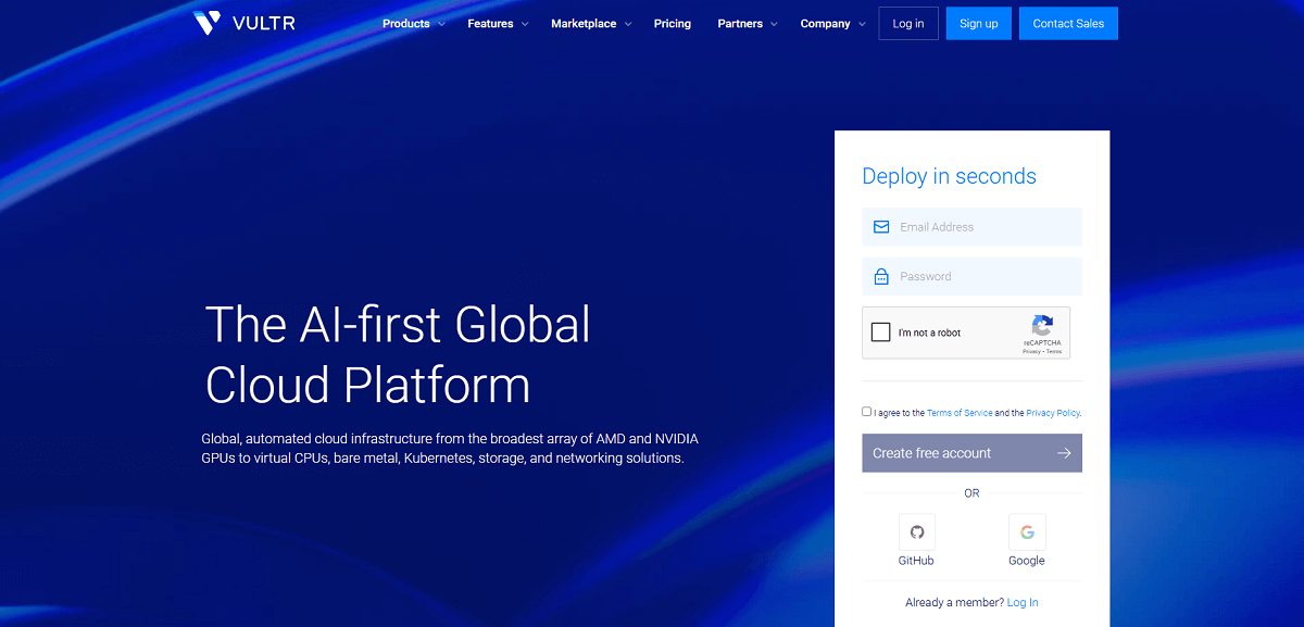 Vultr Cloud Hosting Vultr Cloud Hosting