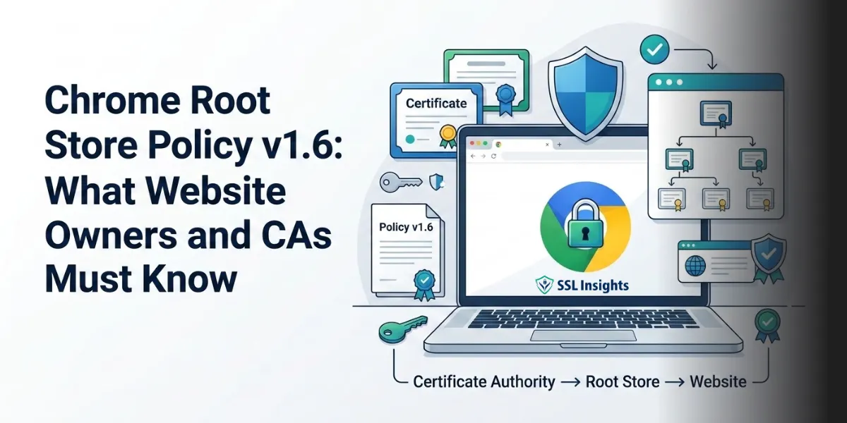 Chrome Root Store Policy v1.6 Chrome Root Store Policy v1.6