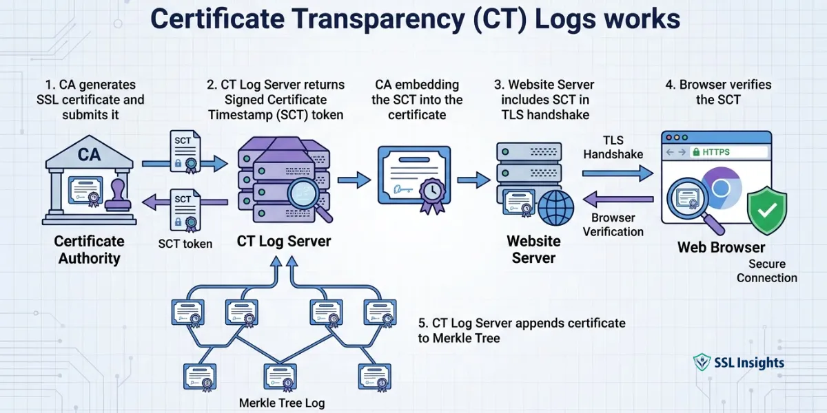 how ct logs work