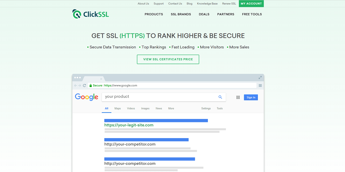 ClickSSL SSL Provider