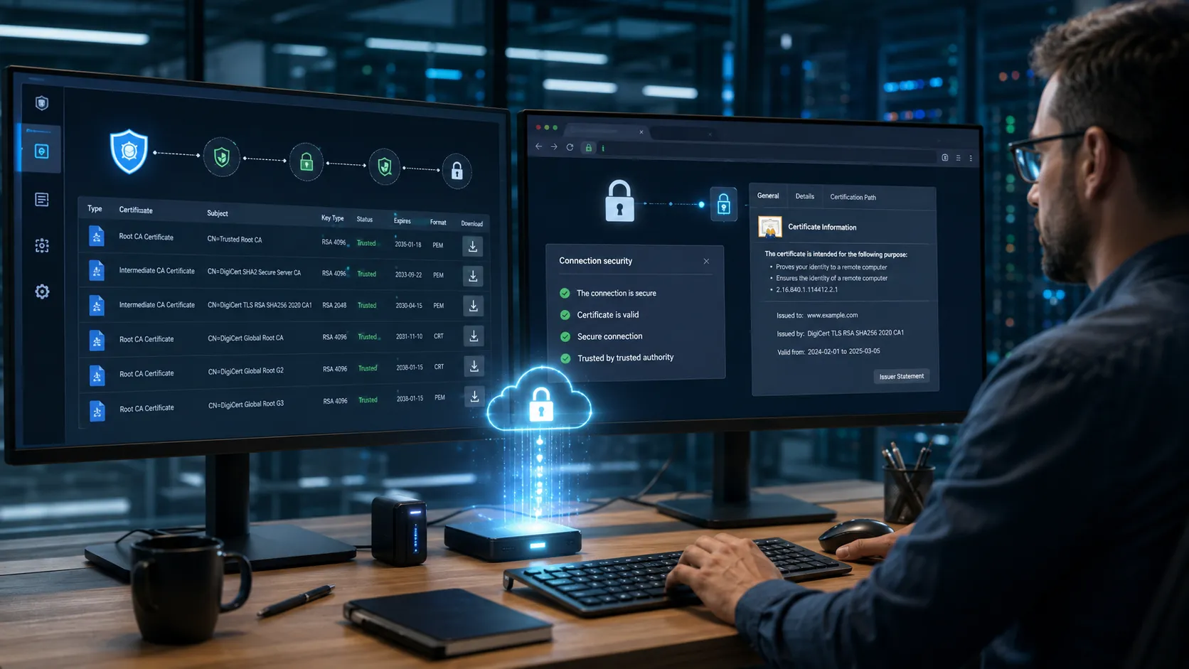 Download DigiCert Trusted Root Authority Certificates Download DigiCert Trusted Root Authority Certificates