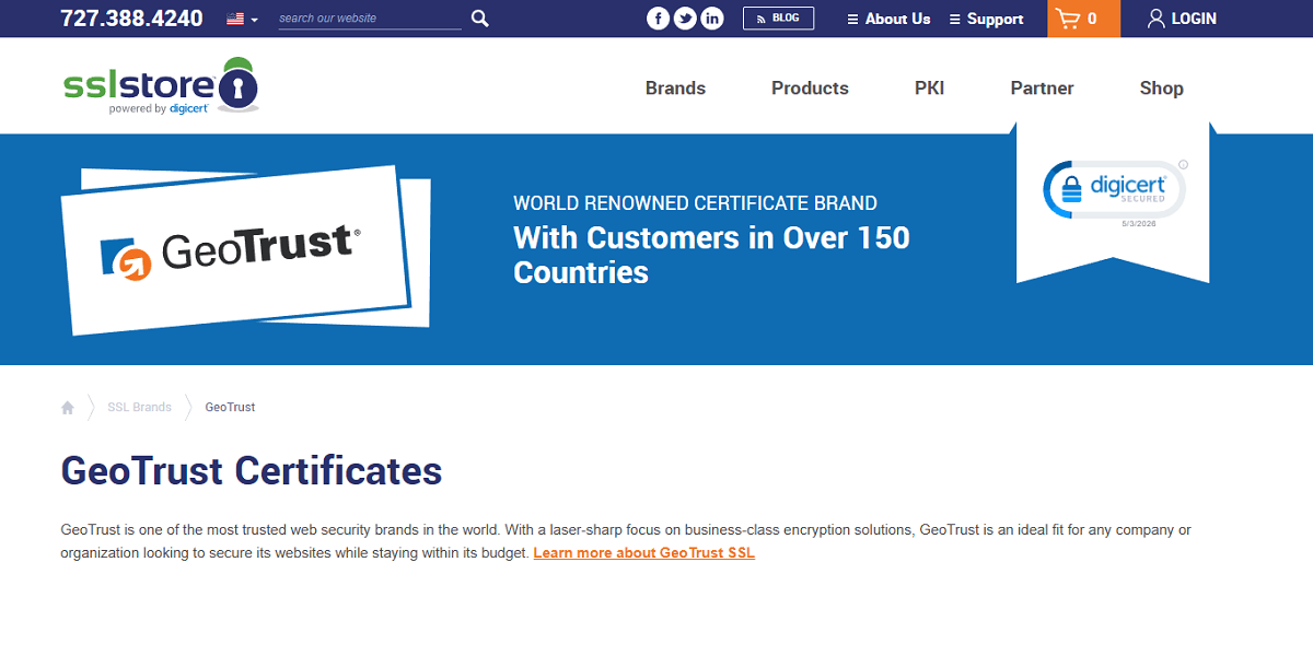 GeoTrust SSL Provider