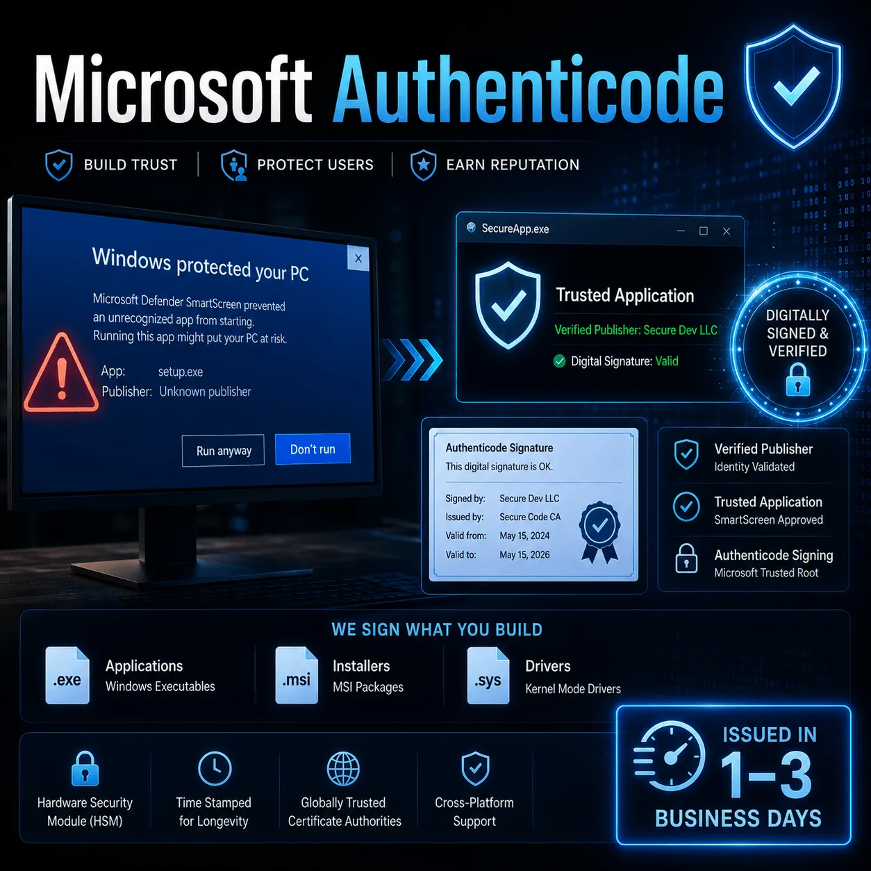Microsoft Authenticode Code Signing Microsoft Authenticode Code Signing
