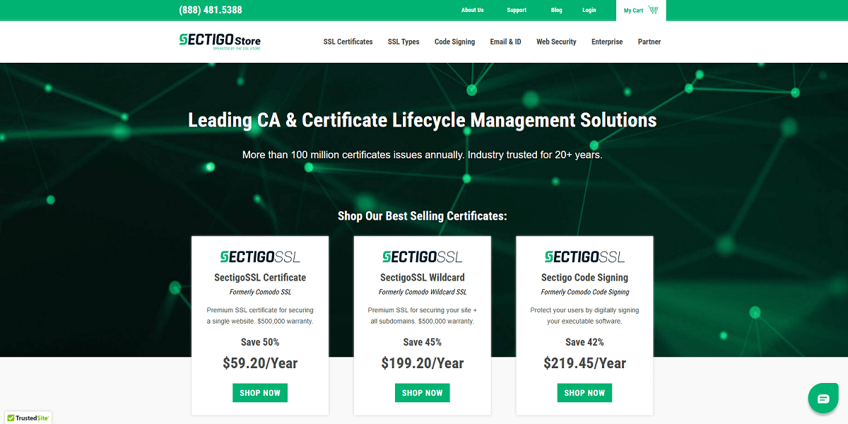 SectigoSSLStore SSL Provider SectigoSSLStore SSL Provider