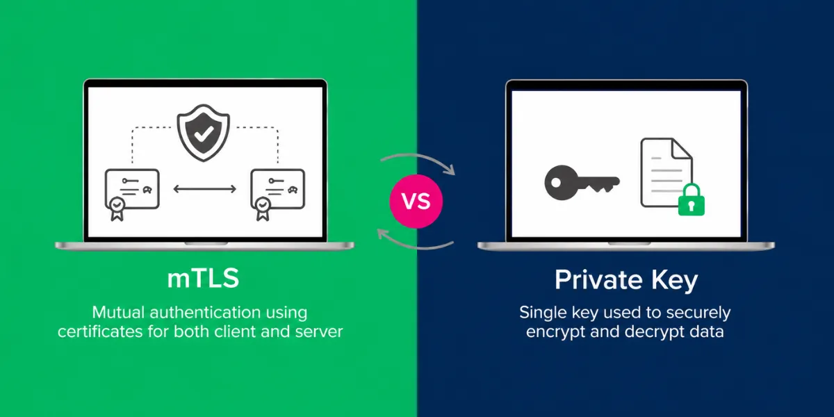mTLS vs Private PKI mTLS vs Private PKI